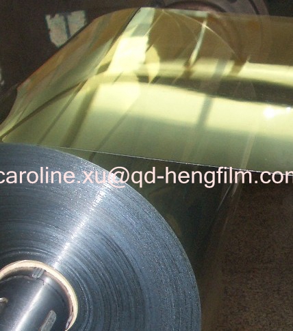 Metallized Decoration Packing Rigid PVC Film for Giftware Foodstuff