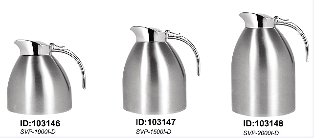 Sanding Polish Double Wall Vacuum Insulated Stainless Steel Coffee Jug