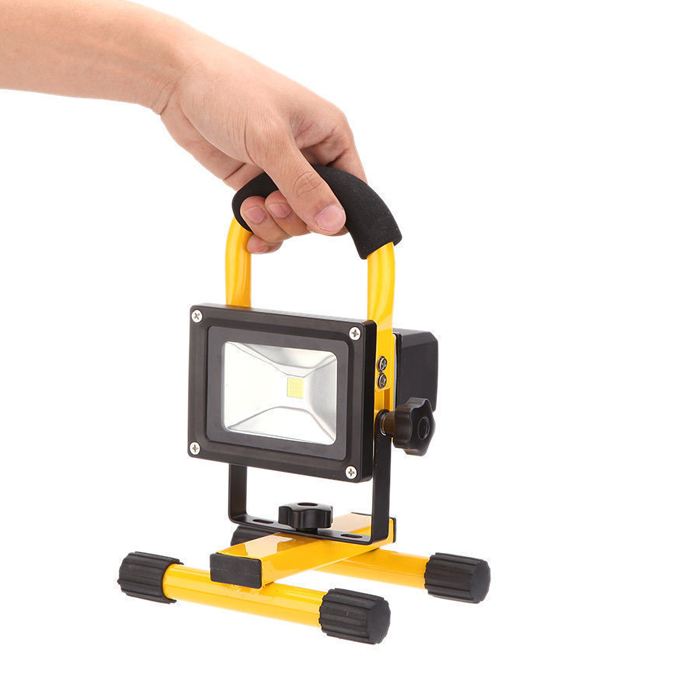 Portable Ultra Bright 30W Water Resistant Cordless Rechargeable LED Flood Spot Work Light Lamp