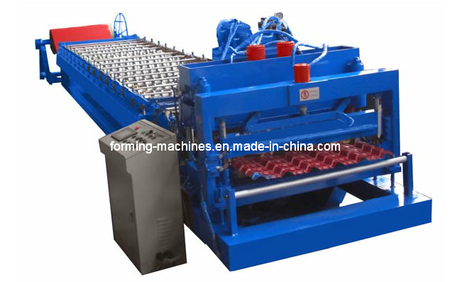 Colored Glazed Tile Roof Machines Tile Roofing Machine Ibr Roof Panel Machine Tile Sheet Making Machine Rib Sheet Forming Machine