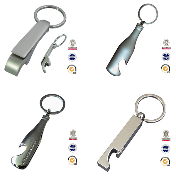 Custom Metal Bullet Shape Key Chain Bottle Opener