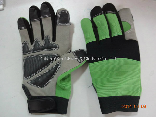 Mechanic Glove-Anti-Scartch Glove-Safety Glove-Work Glove-Anti-Vibration Glove