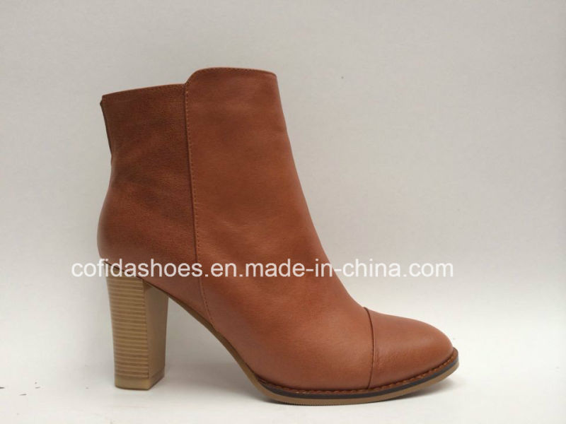 Sexy High Heels Sheepskin Winter Women Leather Boots