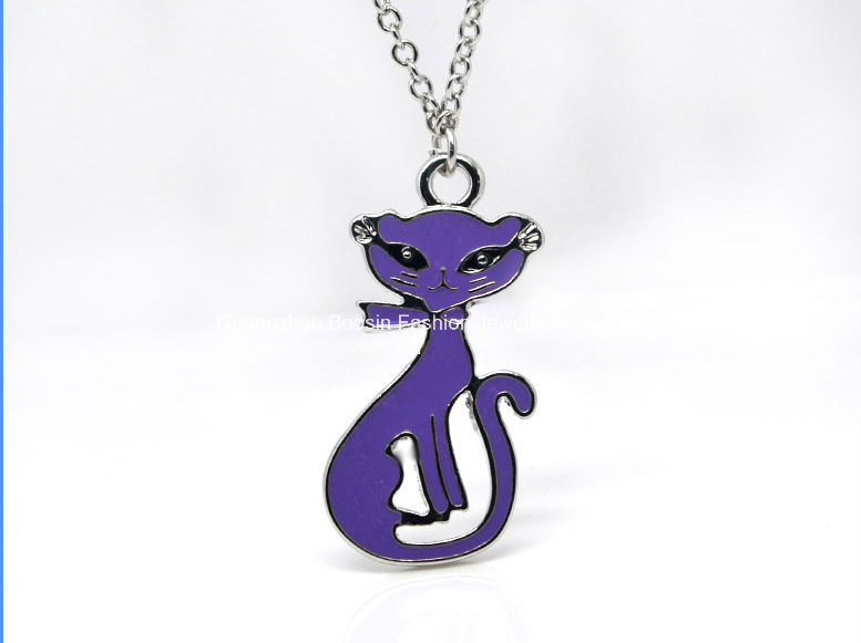 Factory Custom High Quality Enamel Charm Necklace for Kids