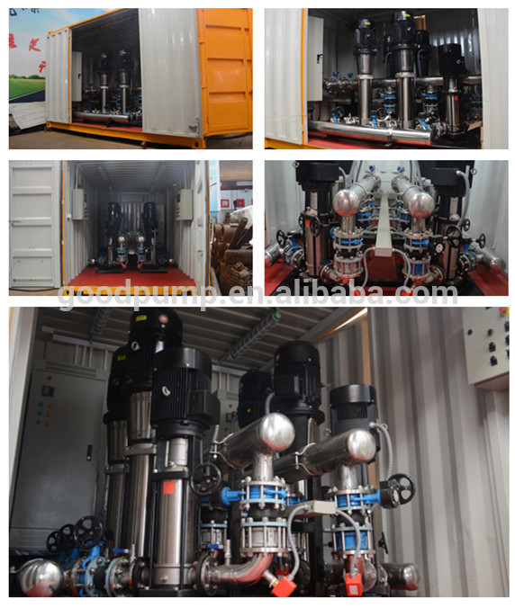 Emergency Heavy Flow Water Supply Pump System