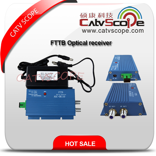 FTTB AGC-Or110 Home Mini Optical Receiver/Optical Node