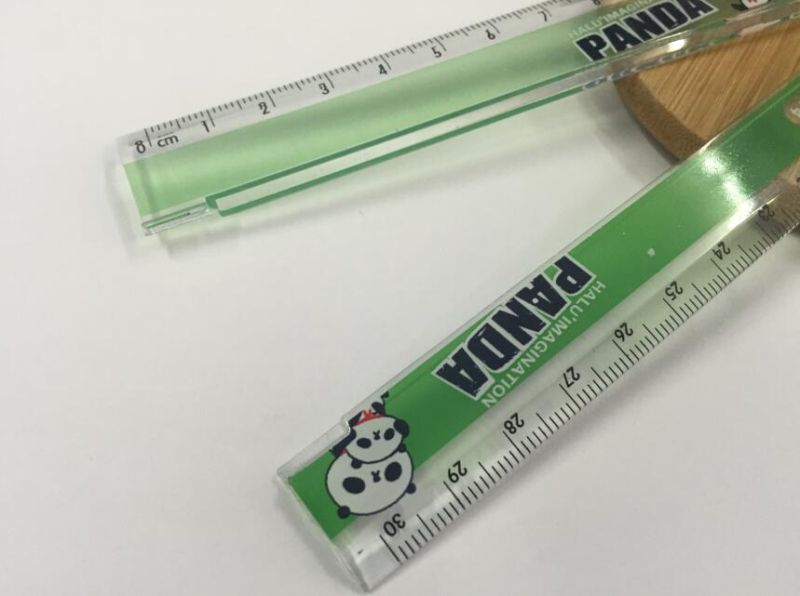 Color Cartoon Folding Office Stationery Plastic Ruler