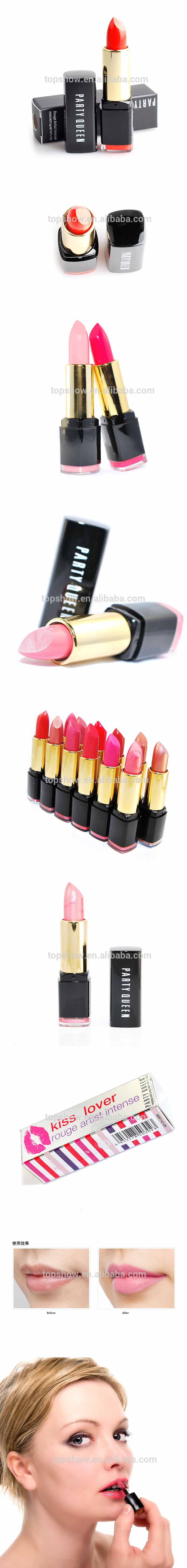 Party Queen Colorful Makeup Product Kiss Love Fashion Lipstick