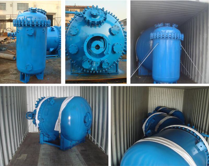 High Pressure Vessel Glass Lined Reactor Chemical Reaction Tank Withtop Quality