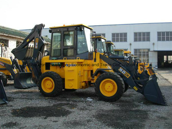 XCMG 4X2 Backhoe Loader (1.0cbm Bucket/0.3cbm Digger)