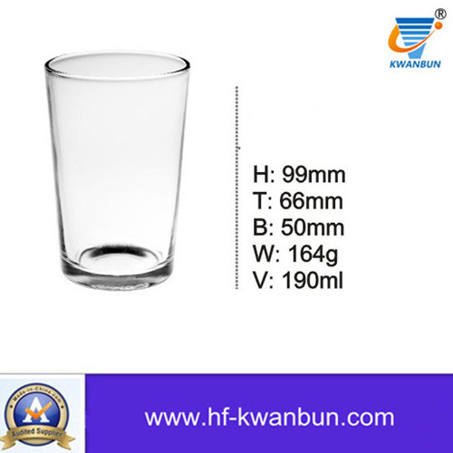 Clear Tumbler Glass Water Cup Whiskey Cup Tableware Kb-Hn041