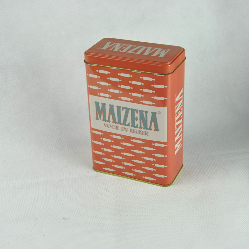 Wholesale Rectangular Shape Metal Tin Box for Tea Packing