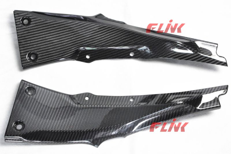 Carbon Fiber Seat Side Panel for Kawasaki Zx10r 2016