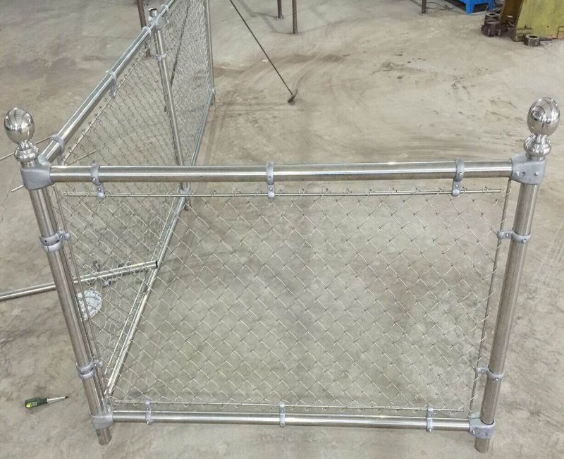 Football Field Play Ground Chain Link Fence