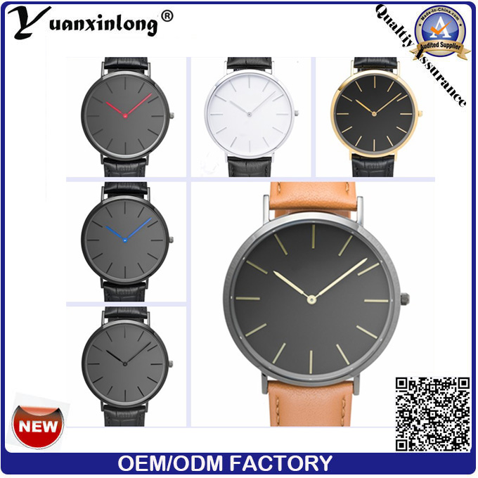 Yxl-469 Factory Custom Fashion Watch Stainless Steel Leather Wrist Watch Men's Business Luxury Mechanical Watches