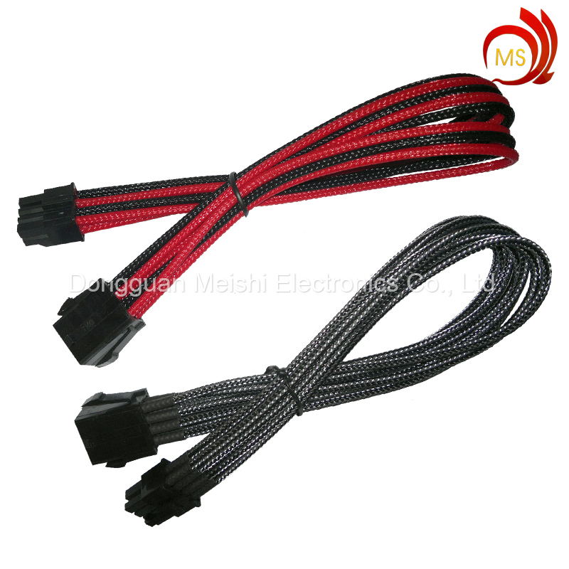 Red and Black 8pin PCI-E Extension Cable