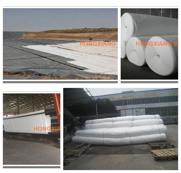 Short Fiber Non Woven Fabric Geotextile for Drainage