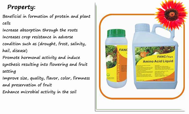 Natural Liquid Amino Acid Foliar Fertilizer