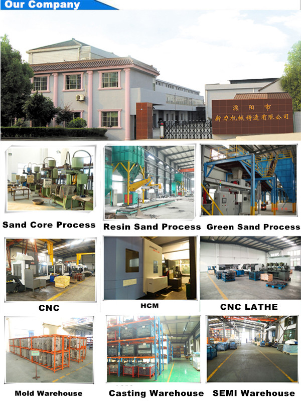 Sand Casting ISO9001 Machinery Parts