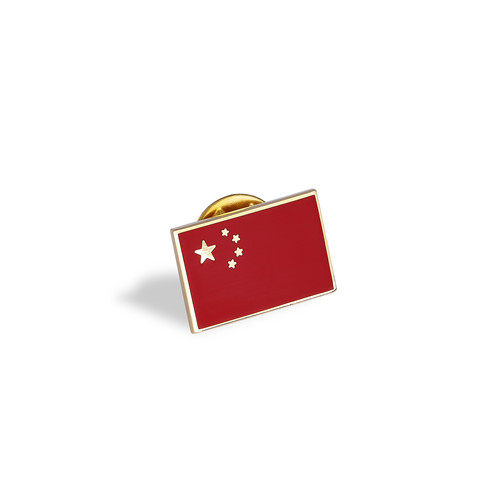 Thumb Plated Metal Badge, Irregular Shape Pin (GZHY-CY-028)