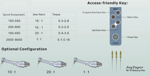 Portable Denjoy Imate Cordless Endo Motor