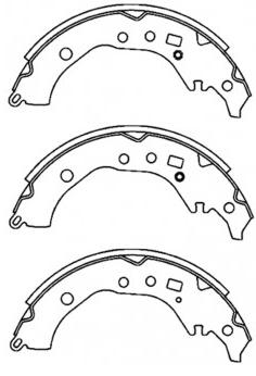 Enduring Corolla Brake Shoe (K2389)