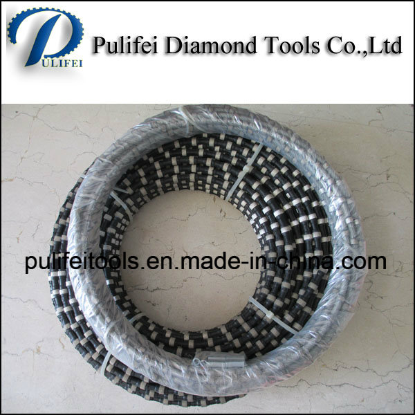 Plastic PVC Diamond Wire Saw for Granite Cutting