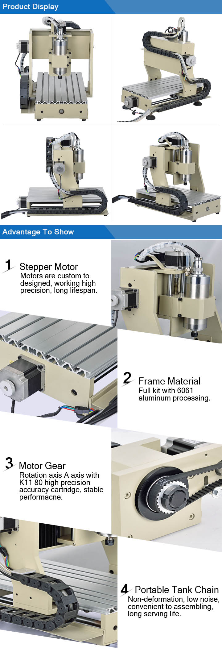 CNC Woodworking Wooden Engraving Machine (CNC3020GZ)