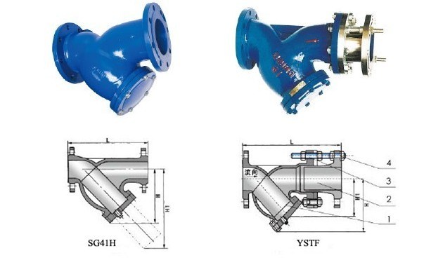 Ductile Iron with Epoxy Coating Y Strainer