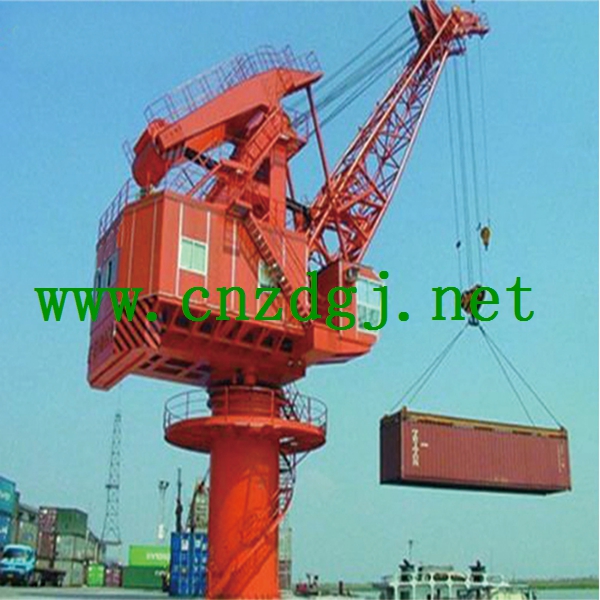 Harbor Single Girder Jib Portal Crane