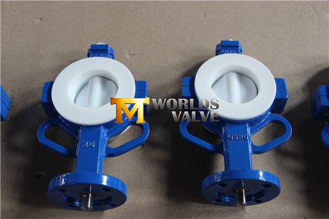 Full PTFE Lined Butterfly Valve