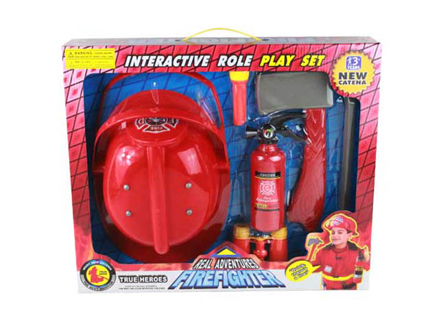 Fire Fighting Equipent with Helmet and Tools and So on