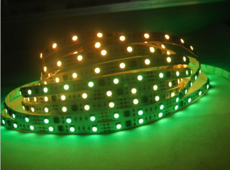 Ws2811 Ws2812b Flexible RGB Digital Color Effect Strip Light