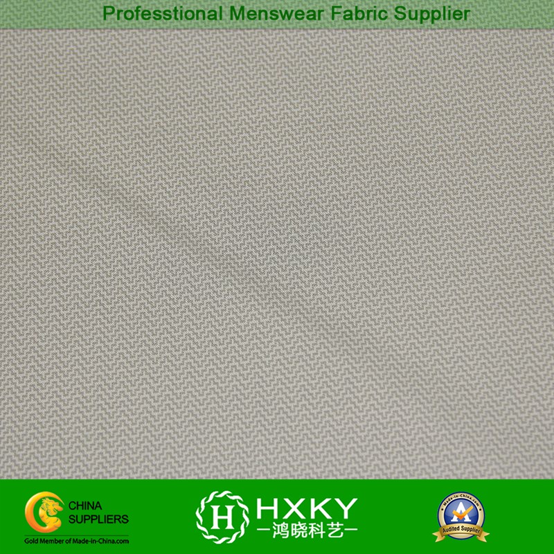 Wave Pattern Jacquard Polyester Compound Fabric for Jacket