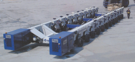 50-900t Hydraulic Mobile Tyre Trolley