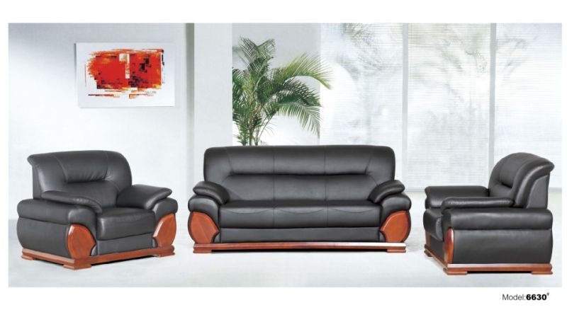 Many Color Options Leather Furniture Office Sofa From China Supplier (FOH-6630)