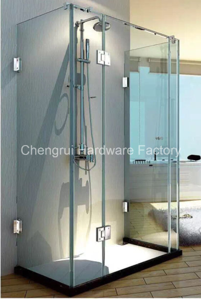 135 Degree Arc Shape Glass to Glass Shower Door Hinge with SGS Certificate (CR-Y07)