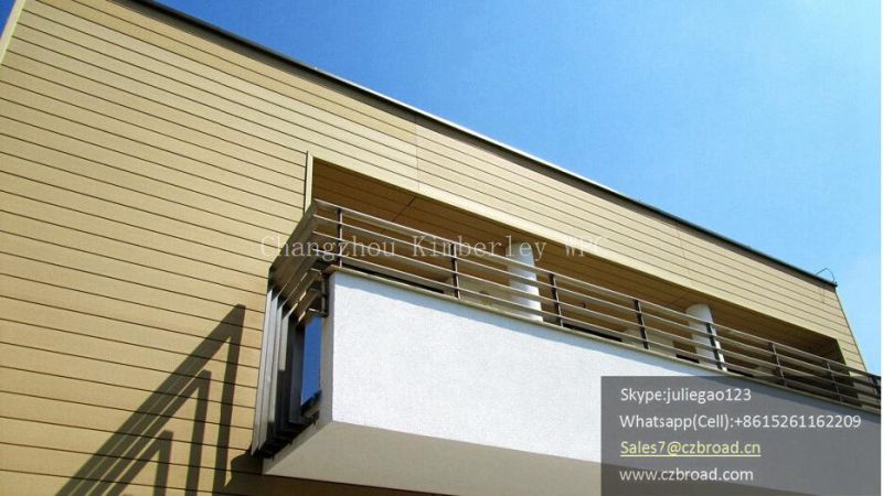 Easy Install Decking Anti-UV High Workable Plank WPC Composite Wall Cladding