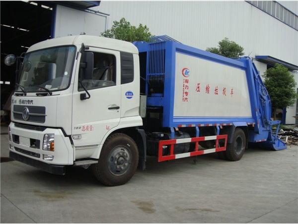 Heavy 4X2 Dongfeng 8tons Compression Garbage Truck 10m3 Garbage Compactor Truck