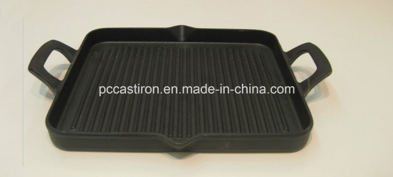 China Cast Iron Griddle Plate for Cooking