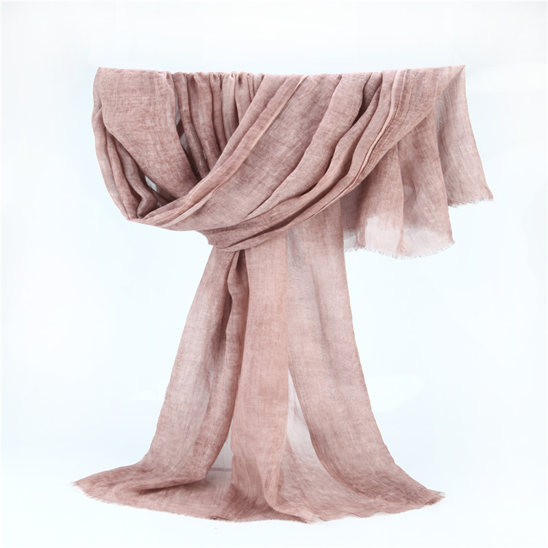 180*100cm Classic Dirty Wash Lady Scarf