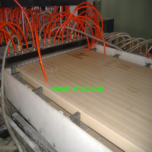 Wood Plastic PVC Hollow Door Board WPC Machine