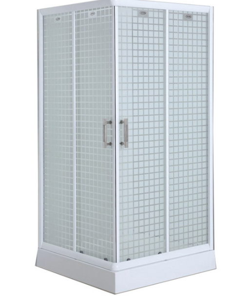 Stripe 4mm Glass Shower Enclosure (ADL-8037)