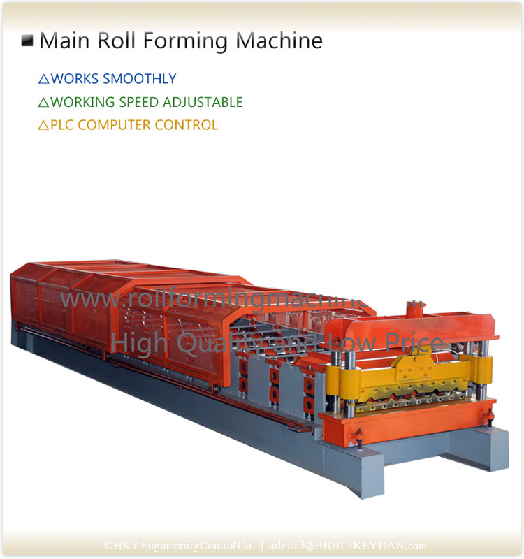 Metal Rolling Machine Roof Rollforming