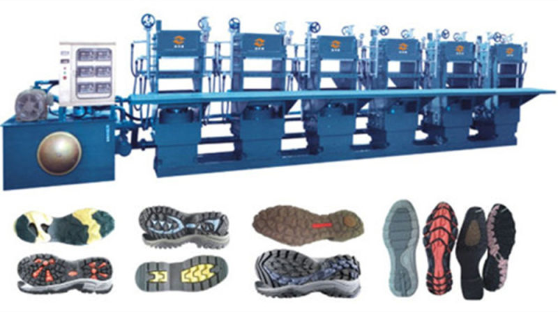 Automatic Rubber Sole Hydraulic Moulding Machine