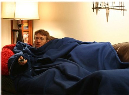 Snuggie Blanket / TV Blanket with Sleeve