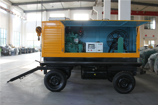 Portable Diesel Generator /Trailer Genset with Volvo Engine