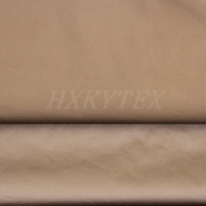 390t Shadow Stripe Polyester Pongee Fabric for Casual Jacket