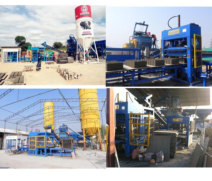 Cement Block Making Machine Brick Making Machine (QT5-15C)