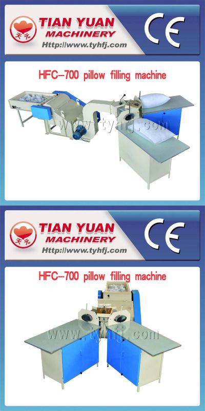 CE Certified Automatic Pillow Stuffing Non-Woven Machine (ZXJ-380+HFM-2000)